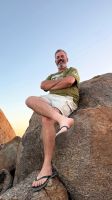 Namibia -  Sieger bei der Erklimmung des Hausberges