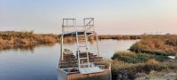 Namibia - Abendstimmung am Kwando