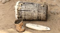 Namibia - Besuch im Culture Village - Hippo-Rufer
