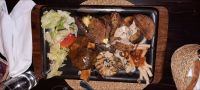Namibia - Mount Etjo Safari Lodge - Abendessen in der Lapa