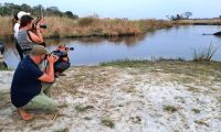 Namibia - Namushasha Lodge am Kwando - Landgang