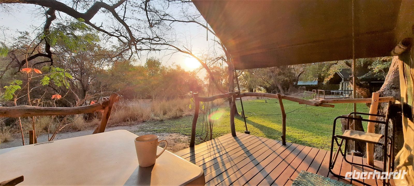 Namibia - Ndhovu Lodge am Okavango