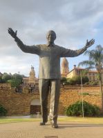 Nelson Mandela Denkmal in Pretoria (Südafrika)
