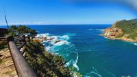 Rundreise Südafrika - Flussmündung in den Indischen Ozean in Knysna