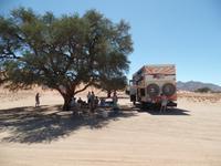 Singlereise Namibia – Picknick am Rande der Namib