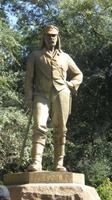 Victoria Wasserfälle Denkmal von Livingston