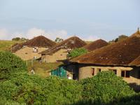an der Lodge im Simien-Nationalpark