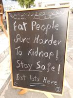 Deswegen haben wir hier gegessen 