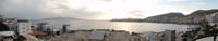 Ausblick vom Hotelzimmer in Saranda