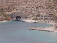 Einziger U-Boot Stützpunkt von Albanien