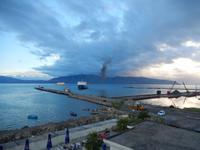 Ausblick vom Hotelzimmer in Vlora