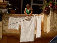 Perfektes Wetter zum Wäsche waschen