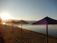 Sonnenuntergang Pogradec