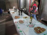 Weinverkostung in Permet