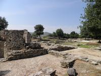 Reste eines ehemaligen römischen Palastes