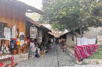 Souvenirläden in Kruja