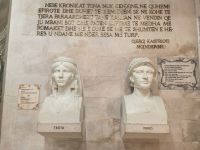 Albanische Königin im Museum der Festung Kruja