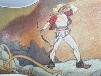 Mosaik im Museum von Kruja