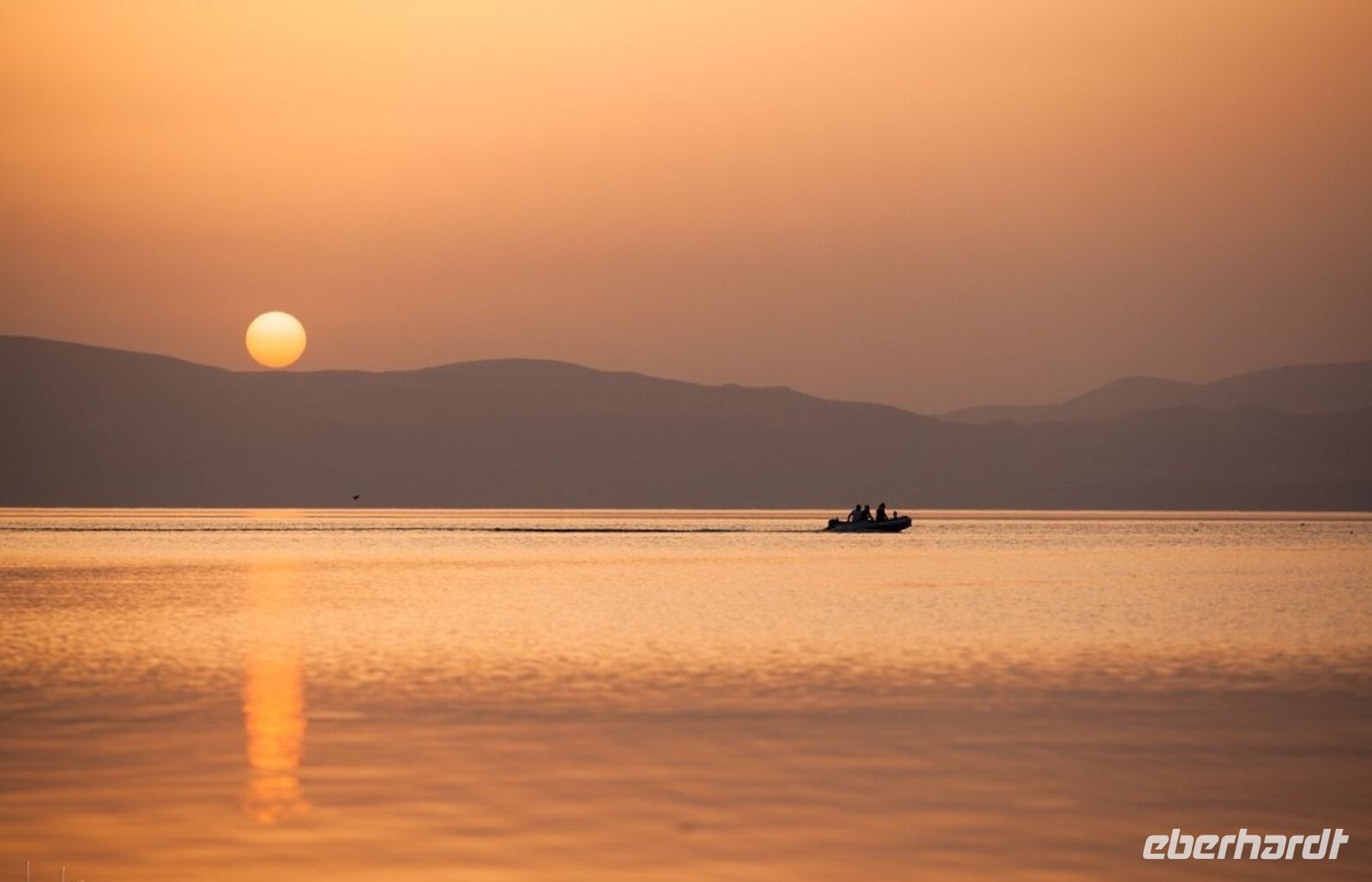 Sonnenaufgang am Ohridsee