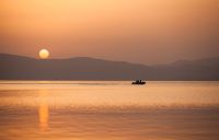 Sonnenaufgang am Ohridsee