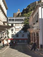 Gjirokastra mit Burgfestung auf dem Berg