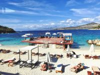 Blick aufs Ionische Meer und Korfu