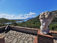 Büste des Apollon über Butrint