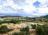 Landschaft am Ohridsee