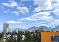 Blick auf Tirana