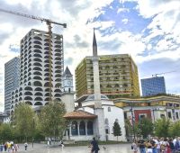 Überall in Tirana wird gebaut
