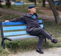 Albaner am Ohridsee am Entspannen