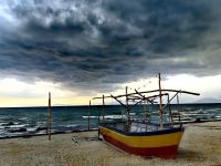 Abendliche Stimmung am Ohridsee