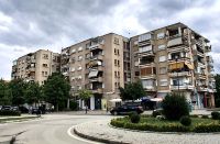 Zweckbauten aus der kommunistischen Zeit in Korce