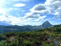 In den Bergen unterwegs