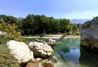 Am Drinosfluß in Albanien