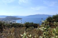 Blick aufs Ionische Meer und Korfu