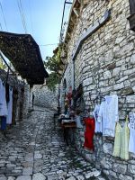 Enge Gasse auf der Burg von Berat