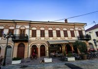 Schöne Hausfassade in Shkodra