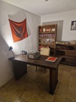 Schreibzimmer im Bunker in Tirana