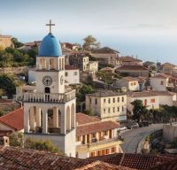 Dhermi, Bergdorf an der albanischen Riviera