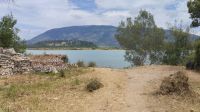 Der Blick auf den Butrint-See