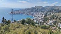 Der Blick auf Saranda