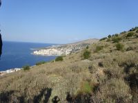 Saranda: Blick aus der Nähe der Lekuresi-Festung