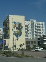 Tirana...auf dem Weg in die City (2)