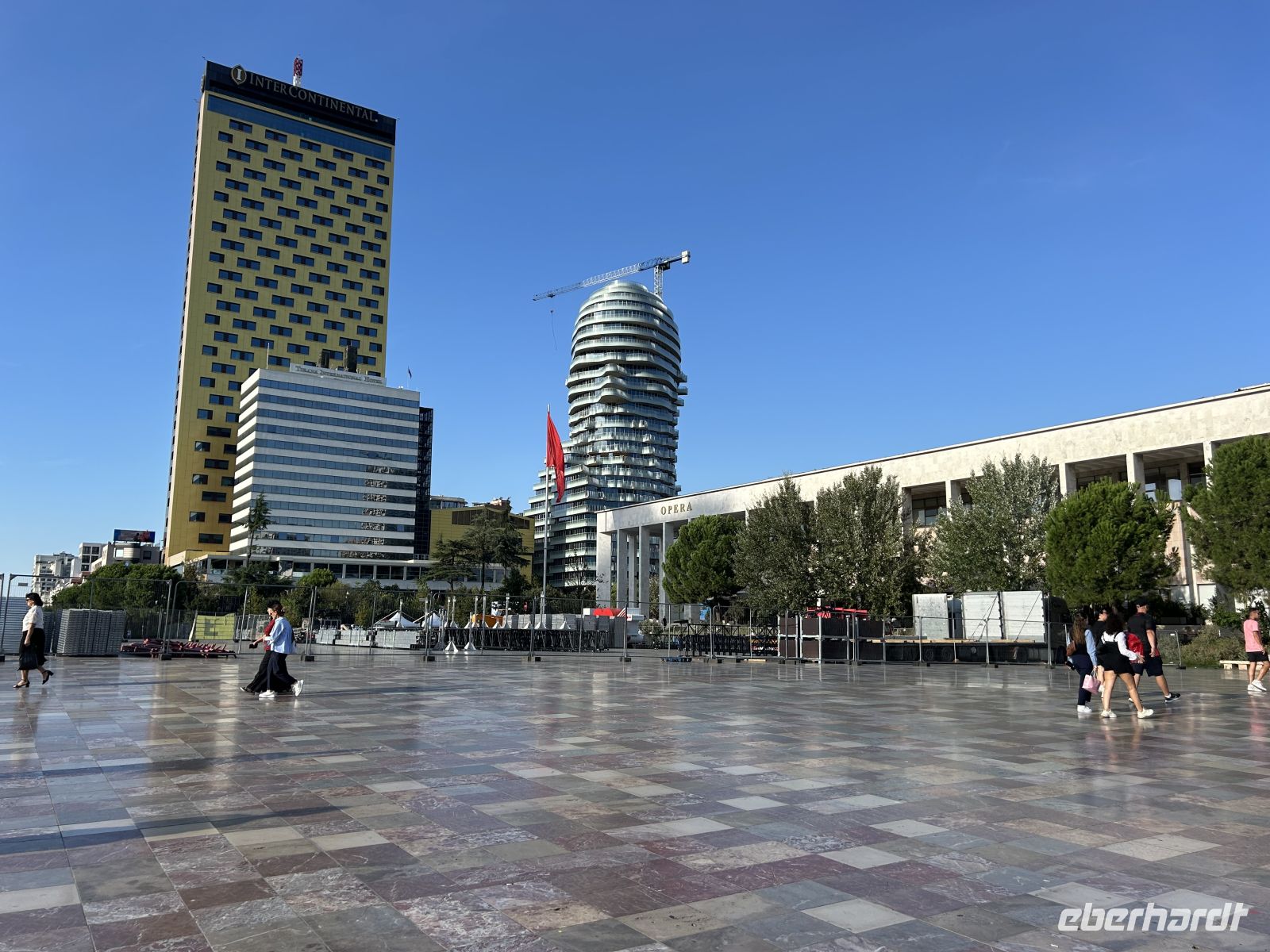 Der große Skanderberg Platz 