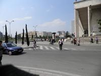 Im Zentrum von Tirana