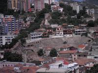 Blick auf das Amphitheater in Durres