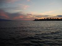 Abendessen am Meer