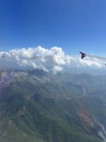 Aussichtsreicher Hinflug 