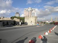 Durres-Teil der antiken Befestigungsanlage